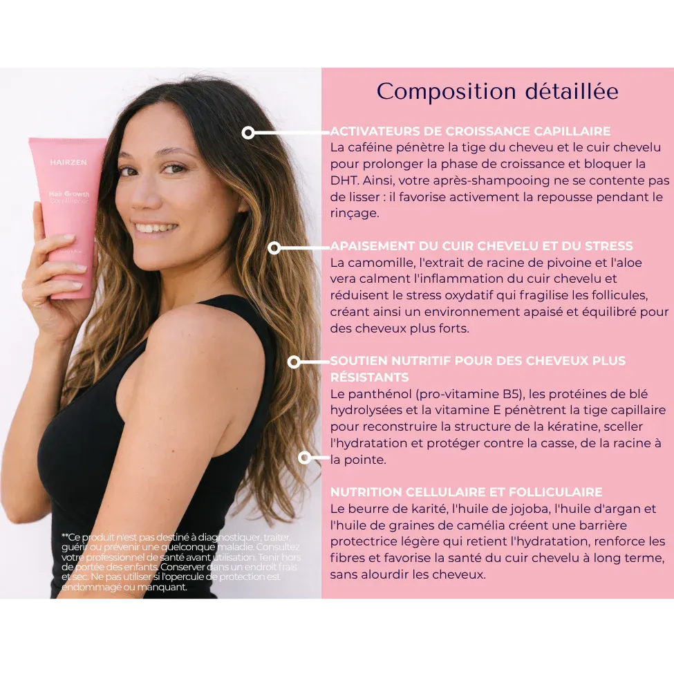Hairzen Après-Shampooing de Croissance Capillaire ™