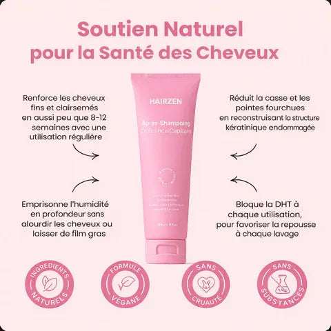 Hairzen Après-Shampooing de Croissance Capillaire ™