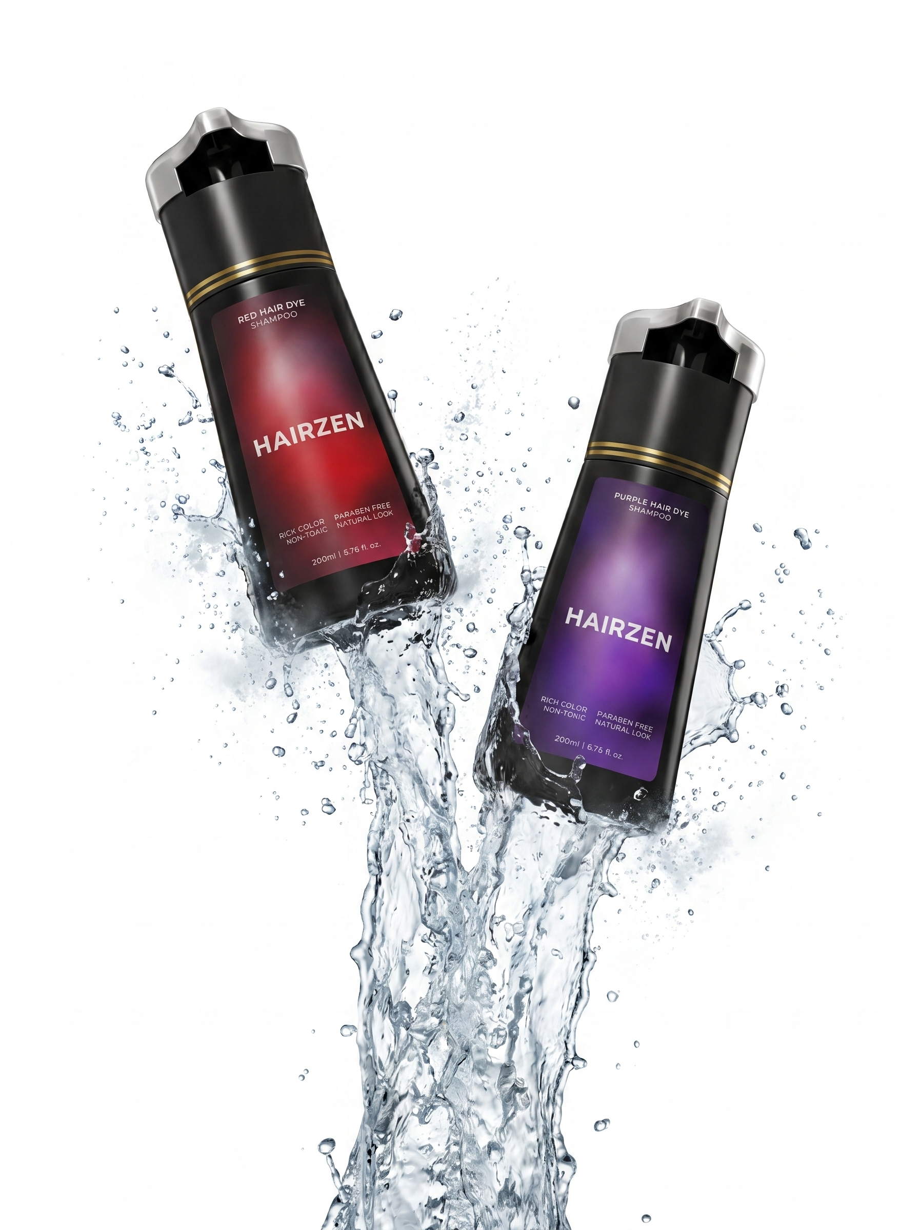 Hairzen Shampooing Colorant Instantané ™